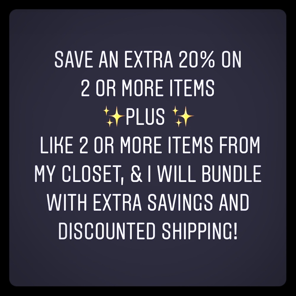 ✨BUNDLE AND SAVE✨
